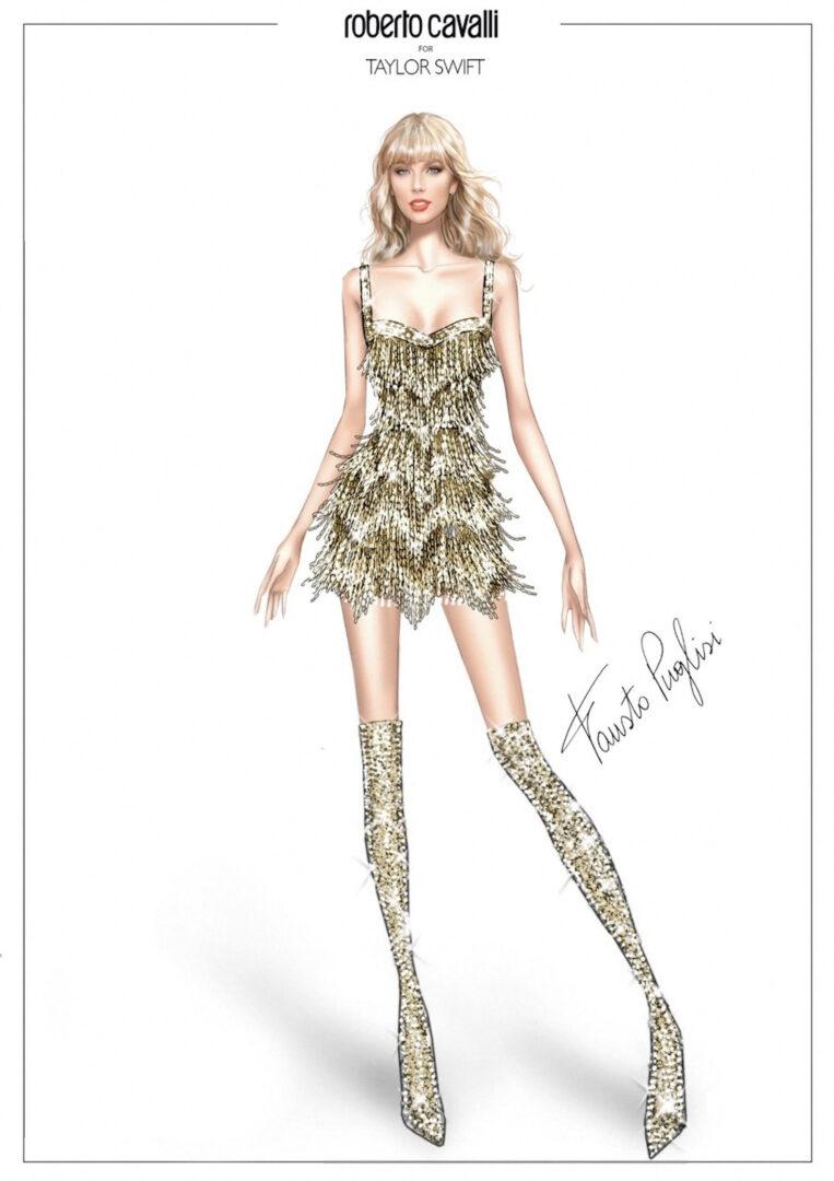Taylor Swift rocks out in Roberto Cavalli outfits as tour kicks off
